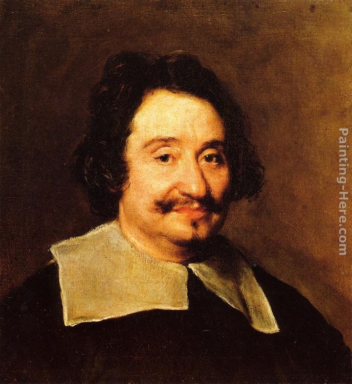 Diego Rodriguez de Silva Velazquez Miguel Angelo, Barber to the Pope ()